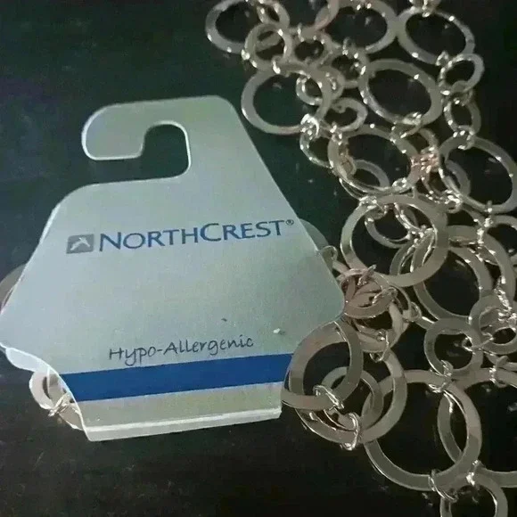 Gold Circle chain necklace - Picture 3 of 4